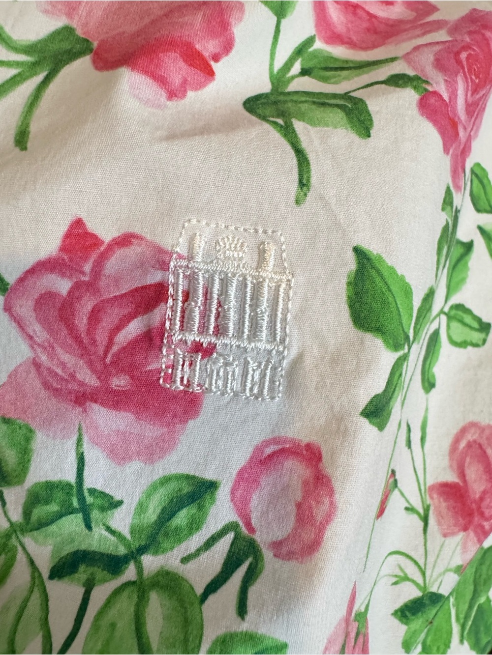 Hill House The Ellie Nap Dress In Pink Roses Medium Garden Weeding Tea Party - Picture 6 of 10